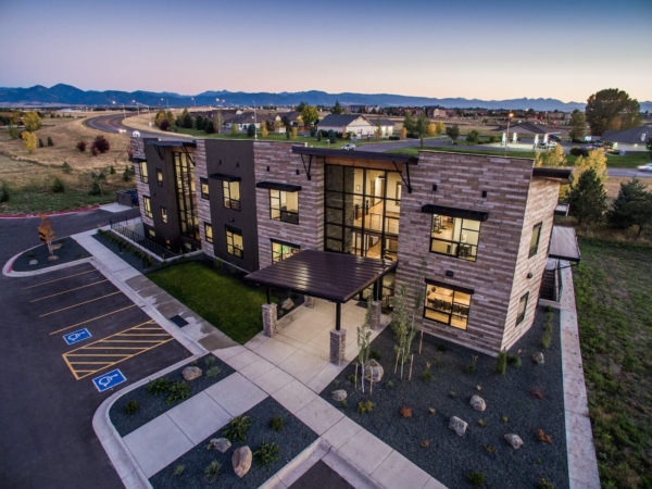 Twilight exterior photography